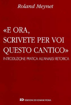 OraScrivetePerVoiQuestoCantico